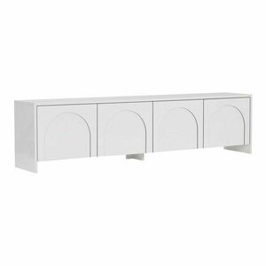 Fehér TV-állvány 180x45x32 cm Aurelia – Kalune Design kép