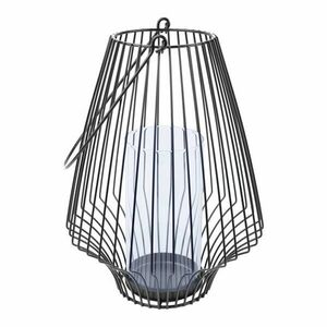 Fém lámpás (magasság 34 cm) – Ego Dekor kép