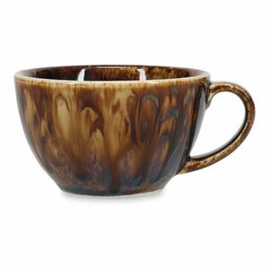 Barna porcelán csésze lattéhoz 300 ml Resto – BonBistro kép