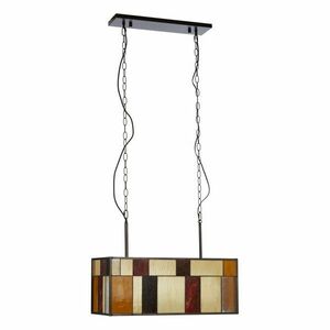 Fém függőlámpa üveg búrával Waldorf – Premier Housewares kép