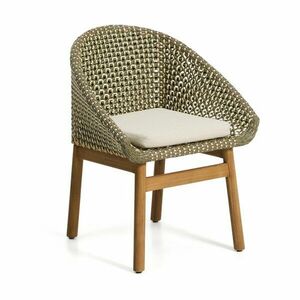 Zöld rattan kerti szék Olbia – Kave Home kép