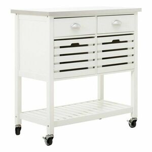 Gurulós zsúrkocsi 46x86 cm Frankfurt – Premier Housewares kép