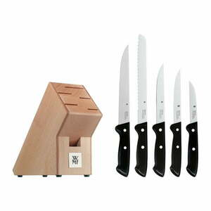 Cromargan® Classic 5 db-os késkészlet rozsdamentes acélból késtartóval - WMF kép