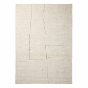 Krémszínű kézi szövésű szőnyeg 200x300 cm Lisdan – Kave Home kép