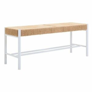 Natúr színű tömörfa pad Bandar – Premier Housewares kép