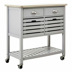 Gurulós zsúrkocsi 46x86 cm Frankfurt – Premier Housewares kép