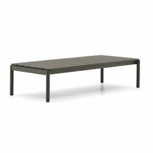 Fém kerti dohányzóasztal 63x149 cm Sorells – Kave Home kép
