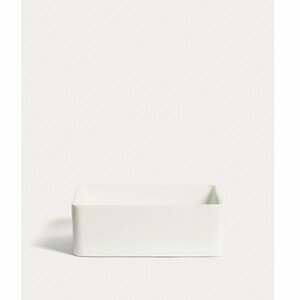 Fehér kerámia mosdókagyló 36, 5x36, 5 cm Ovara – Kave Home kép