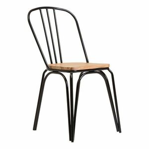 Fekete szilfa étkezőszék District – Premier Housewares kép