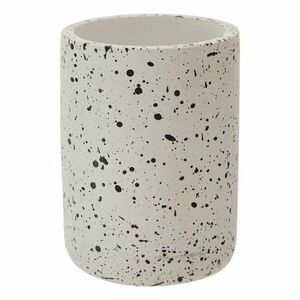 Krémszínű beton fogkefetartó pohár Mozie – Premier Housewares kép