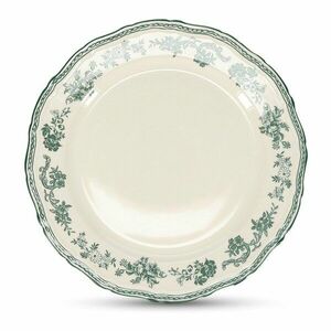 Zöld-elefántcsont színű porcelán tányér ø 27 cm Cyril – S|P Collection kép