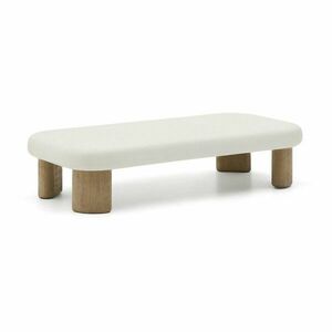 Kerti dohányzóasztal beton asztallappal 70x140 cm Labra – Kave Home kép