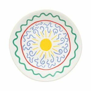 Desszertes kőedény tányér ø 16 cm Summer Bliss – Costa Nova kép