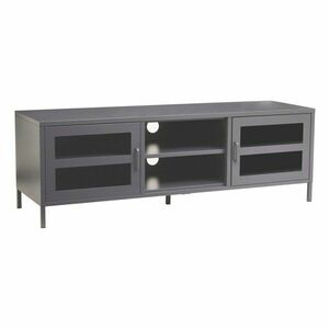 Szürke acél TV-állvány 150x50x45 cm Acier – Premier Housewares kép