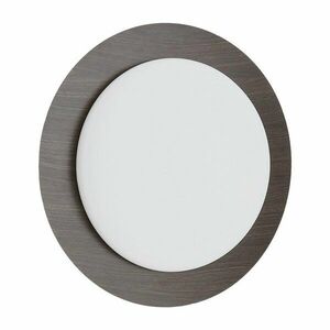 Sötétbarna fém LED fali lámpa ø 40 cm Novae – Kave Home kép