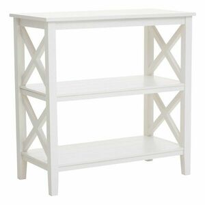 Fehér borovi fenyő polcos állvány 40x81x81 cm Heritage – Premier Housewares kép