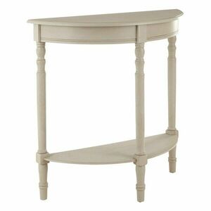 Bézs borovi fenyő konzolasztal 30x80 cm Heritage – Premier Housewares kép