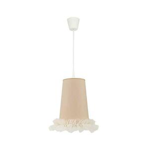- Gyerek csillár zsinóron BALLET 1xE27/40W/230V átm. 21 cm bézs 7226 kép