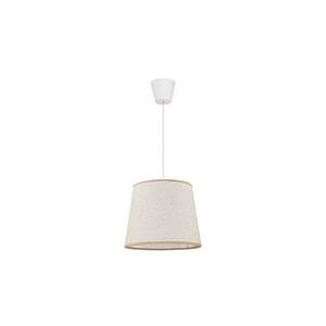 - Csillár zsinóron SOLO 1xE27/40W/230V átm. 24 cm világos bézs 7195 kép