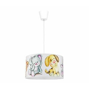 - Gyerek csillár zsinóron SWEET BEARS 1xE27/40W/230V átm. 35 cm 7108 kép