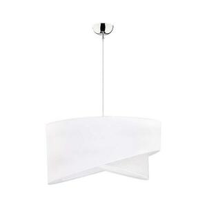 - Csillár zsinóron CELLO 1xE27/40W/230V átm. 45 cm fehér/ezüst 8333 kép