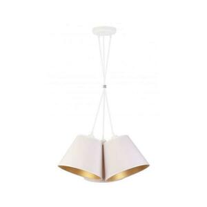 - Csillár zsinóron TWIGGY 3xE27/40W/230V átm. 60 cm fehér 8979 kép