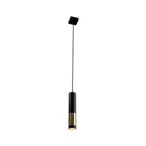- 8362 - Csillár zsinóron KAVOS 1xGU10/15W/230V fekete 8362 kép