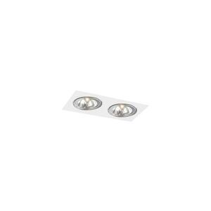 - 7328 - Beépíthető lámpa KOMORO 2xGU10/15W/230V fehér 7328 kép