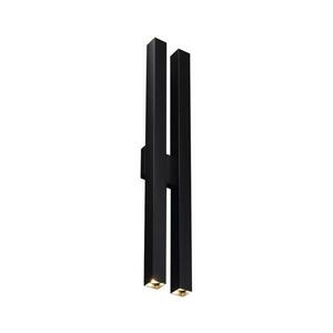 - 4706 - Fali lámpa DOHA 4xGU10/15W/230V fekete 4706 kép