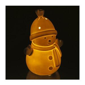 - LED Karácsonyi porcelán dekoráció LED/3xLR44 hóember 50005595 kép