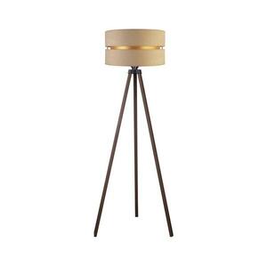 - Állólámpa DUO 1xE27/60W/230V átm. 44 cm bézs/barna AS0464+DU82672 kép