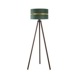 - Állólámpa DUO 1xE27/60W/230V átm. 44 cm zöld/barna AS0464+DU83556 kép