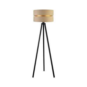 - Állólámpa DUO 1xE27/60W/230V átm. 44 cm bézs/wenge AS0466+DU82672 kép