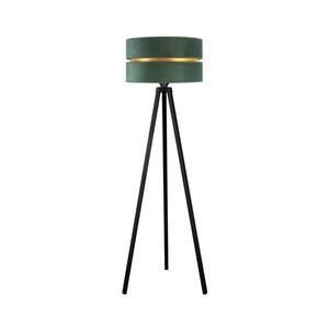 - Állólámpa DUO 1xE27/60W/230V átm. 44 cm zöld/wenge AS0466+DU83556 kép