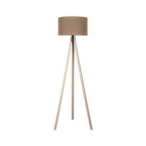 - Állólámpa 1xE27/60W/230V átm. 44 cm barna/bézs AS0463+DU82597 kép