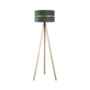 - Állólámpa DUO 1xE27/60W/230V átm. 44 cm zöld/bézs AS0463+DU83556 kép