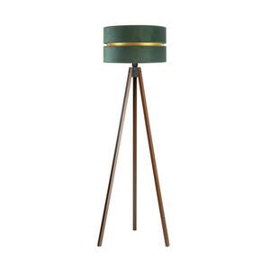 - Állólámpa DUO 1xE27/60W/230V átm. 44 cm zöld/wenge AS0462+DU83556 kép