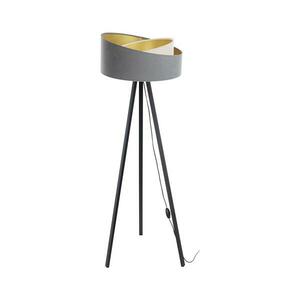 Állólámpa GALAXY 1xE27/60W/230V szürke/krém/wenge AS0466+BS0392 kép