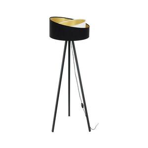 Állólámpa GALAXY 1xE27/60W/230V fekete/fehér/wenge AS0466+BS0393 kép