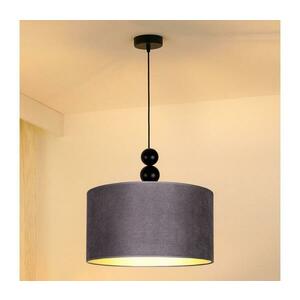 - Csillár zsinóron LYON 1xE27/15W/230V átm. 40 cm szürke 602204 kép