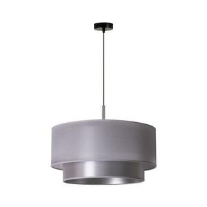- Csillár zsinóron NANTES 1xE27/15W/230V á. 45 cm ezüst 602587 kép