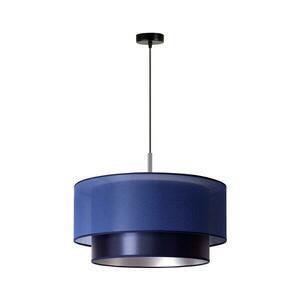 - Csillár zsinóron NANTES 1xE27/15W/230V á. 45 cm kék/ezüst 602600 kép