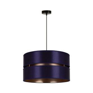- Csillár zsinóron DUO 1xE27/15W/230V átm. 40 cm kék/arany 600064 kép