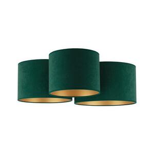 - Mennyezeti lámpa ROLLER TRIO 3xE27/60W/230V zöld/arany 600354 kép