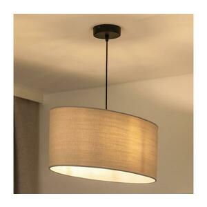 - Csillár zsinóron OVAL 1xE27/15W/230V szürke 603478 kép