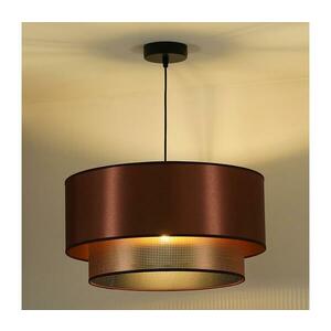 - Csillár zsinóron COPPER SHINY 1xE27/15W/230V átm. 45 cm réz 603287 kép