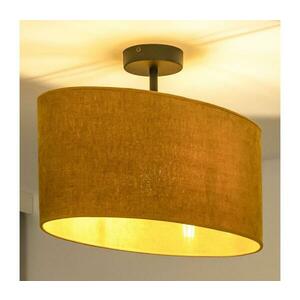 - Felületre szerelhető csillár OVAL 1xE27/15W/230V barna 604499 kép