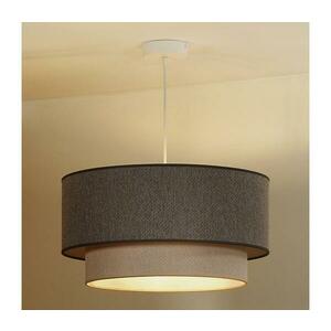 - Csillár zsinóron BOHO ECO RECYCLING 1xE27/15W/230V átm. 45 cm barna/krémes 603911 kép