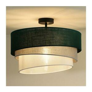 - Felületre szerelhető csillár TRIO 1xE27/15W/230V átm. 45 cm zöld/szürke/fehér 604918 kép