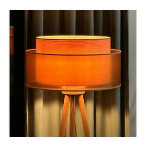 - Állólámpa WOOD BOHO 1xE27/15W/230V átm. 45 cm réz/barna/bézs 604086 kép